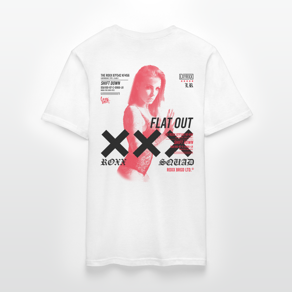 FLAT OUT WHITE - Classic Shirt - Weiß