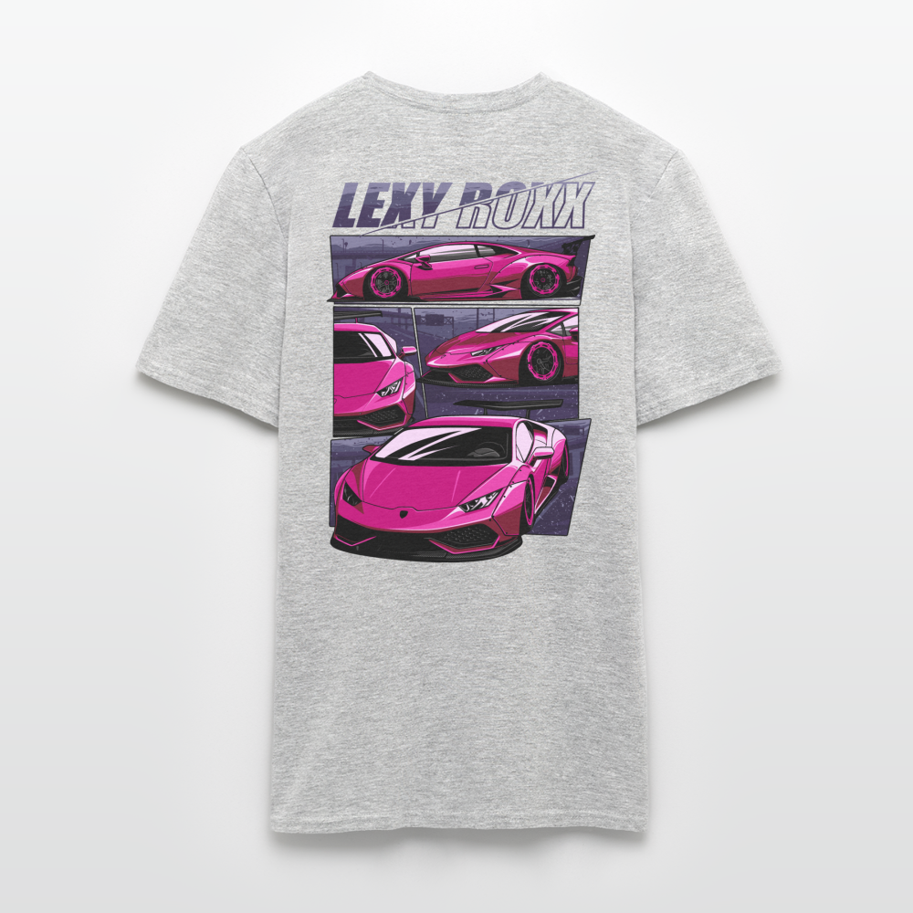 LOW LAMBO - Classic Shirt - Grau meliert