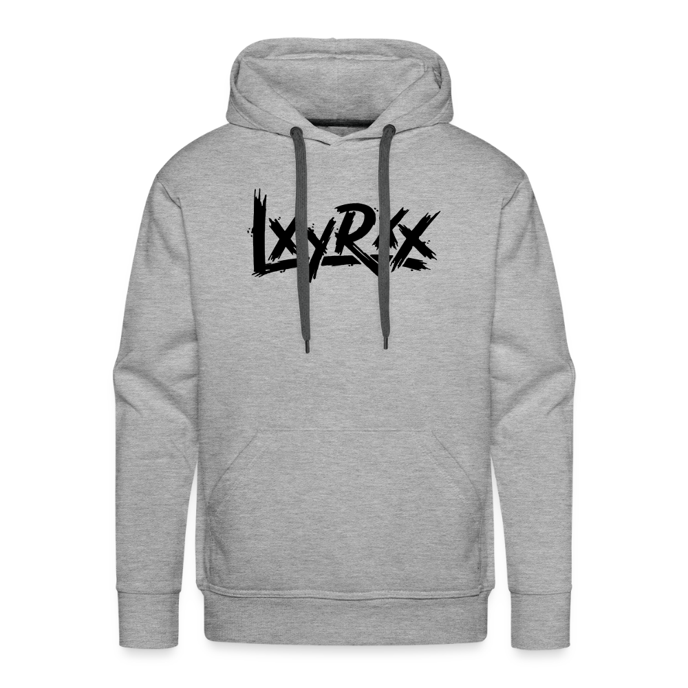 LXYRXX BRUSH BLACK - Daily Hoodie - Grau meliert