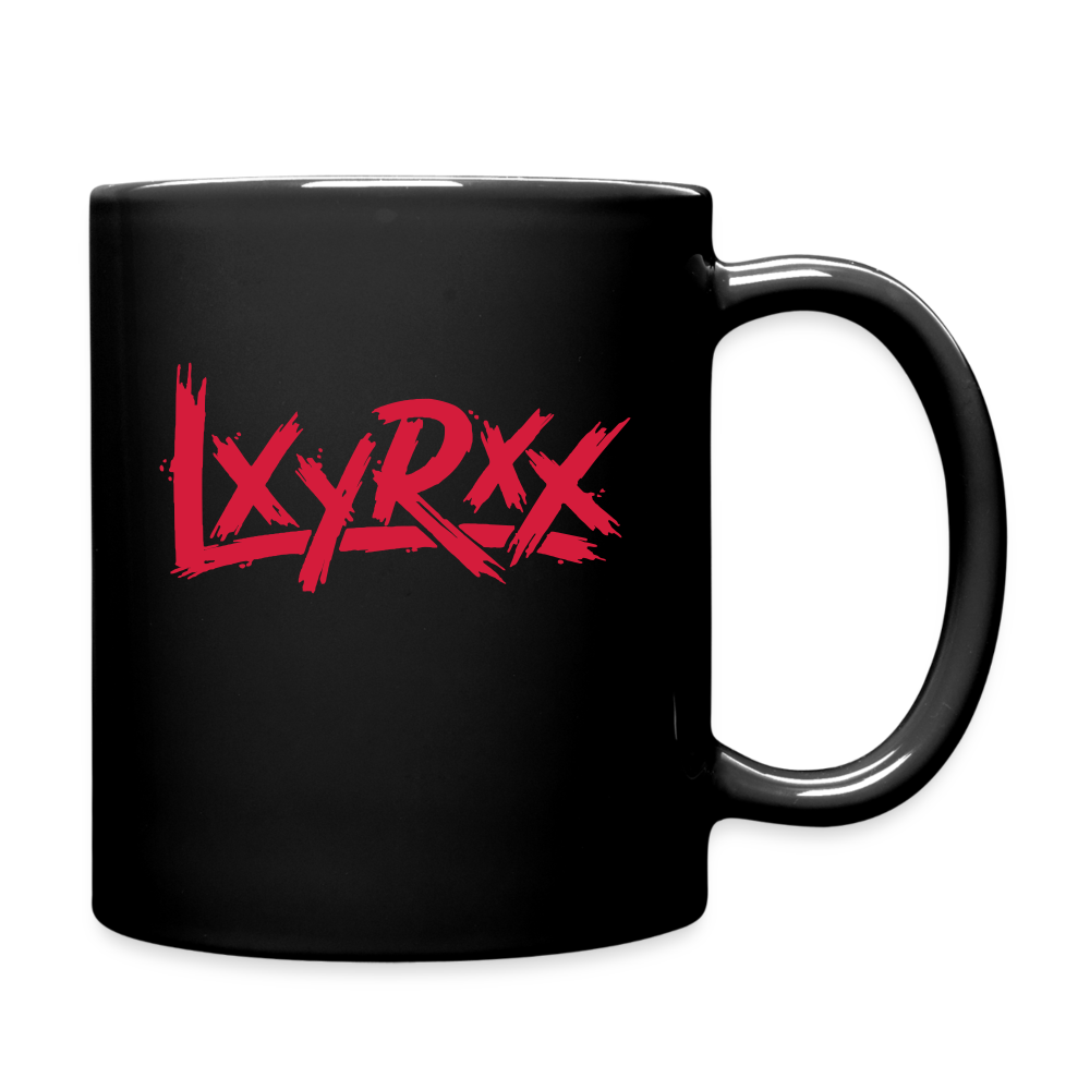 LXYRXX BRUSH RED - Keramiktasse - Schwarz