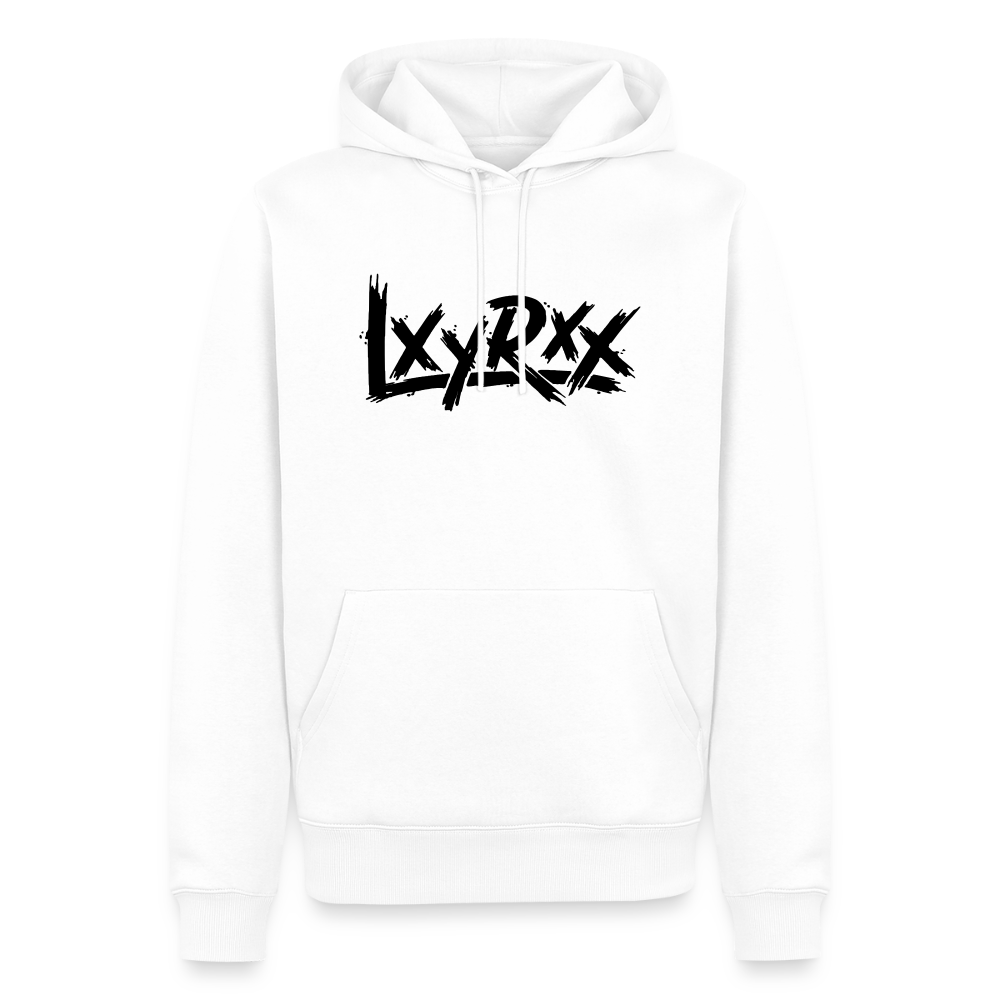 LXYRXX BRUSH BLACK - Daily Hoodie - Weiß