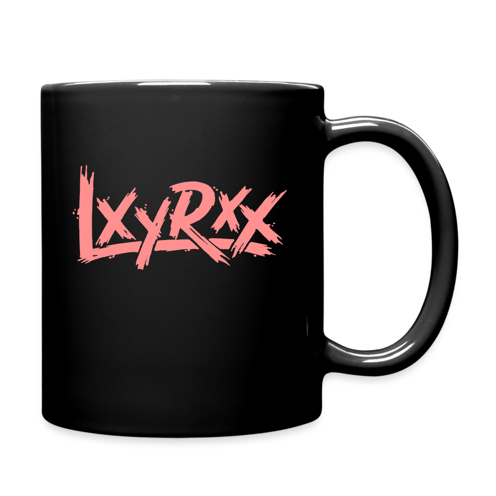 LXYRXX BRUSH PINK - Keramiktasse - Schwarz