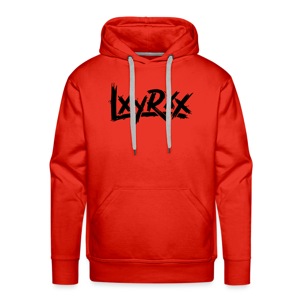 LXYRXX BRUSH BLACK - Daily Hoodie - Rot