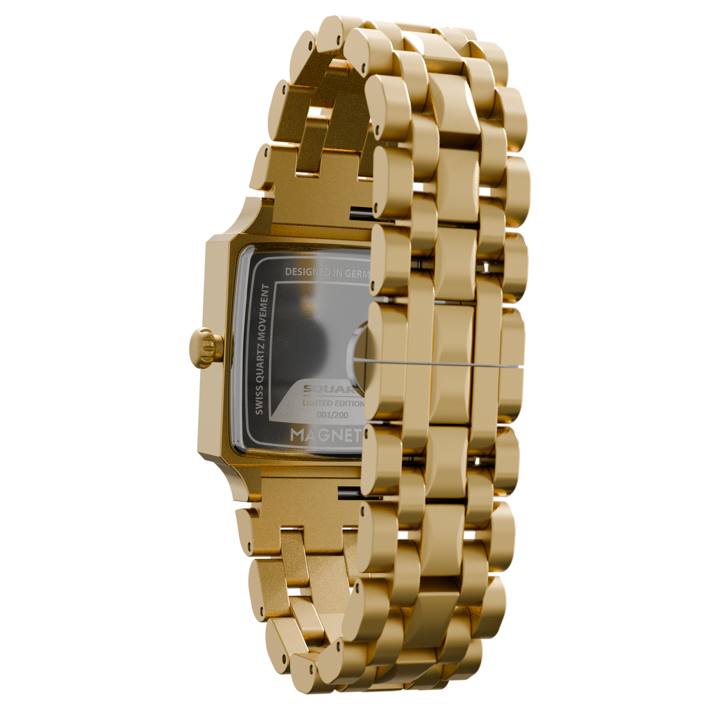 SQUARE GOLD - Unisex Uhr