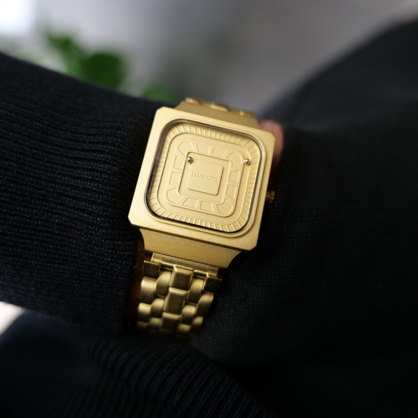 SQUARE GOLD - Unisex Uhr