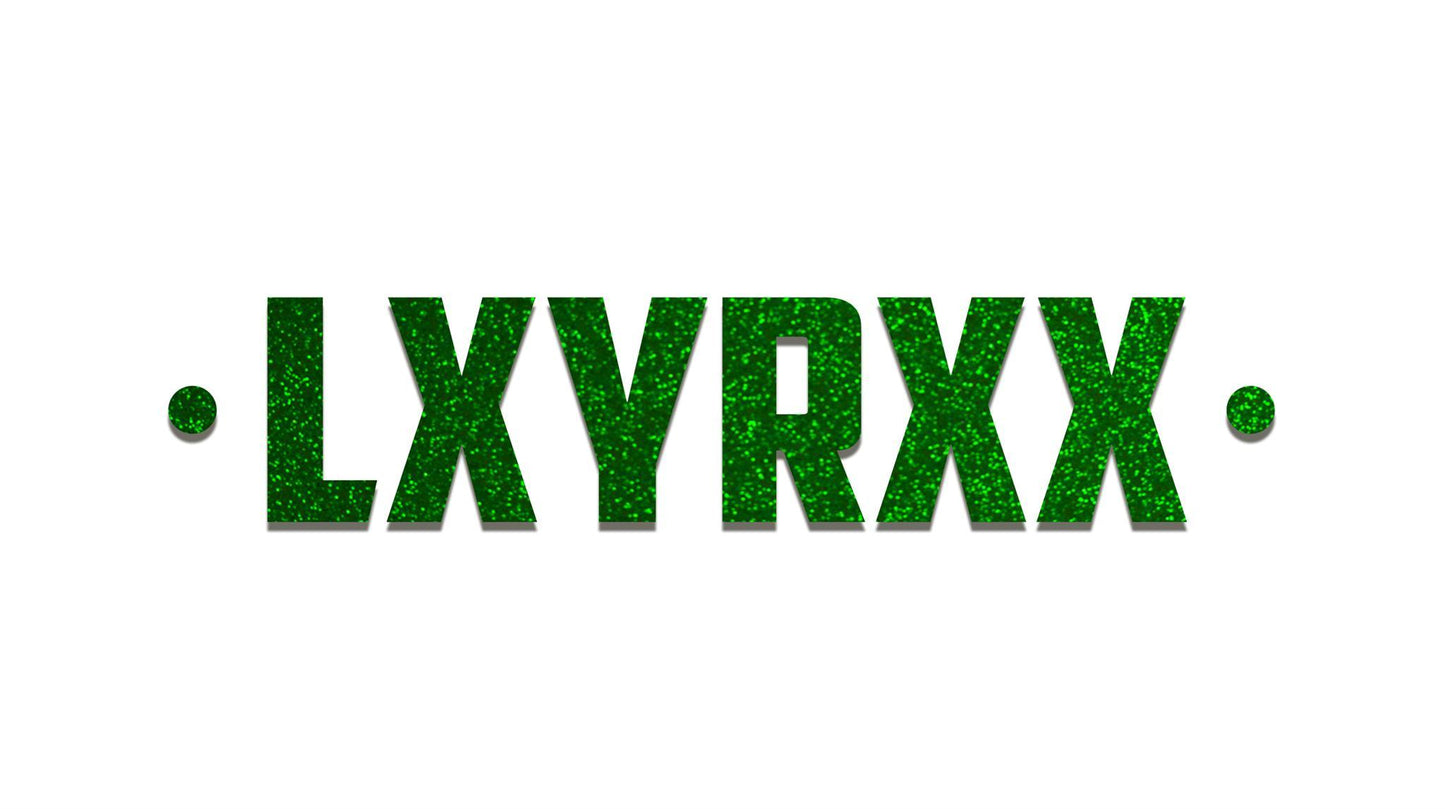 LXYRXX BIG GLITTER - Sticker (27cm)