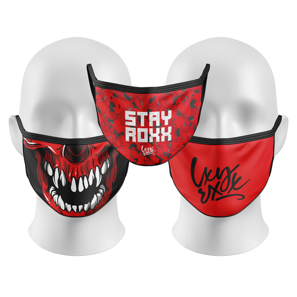 TRIPLE LXY - Limited Face Masks (3er Set)