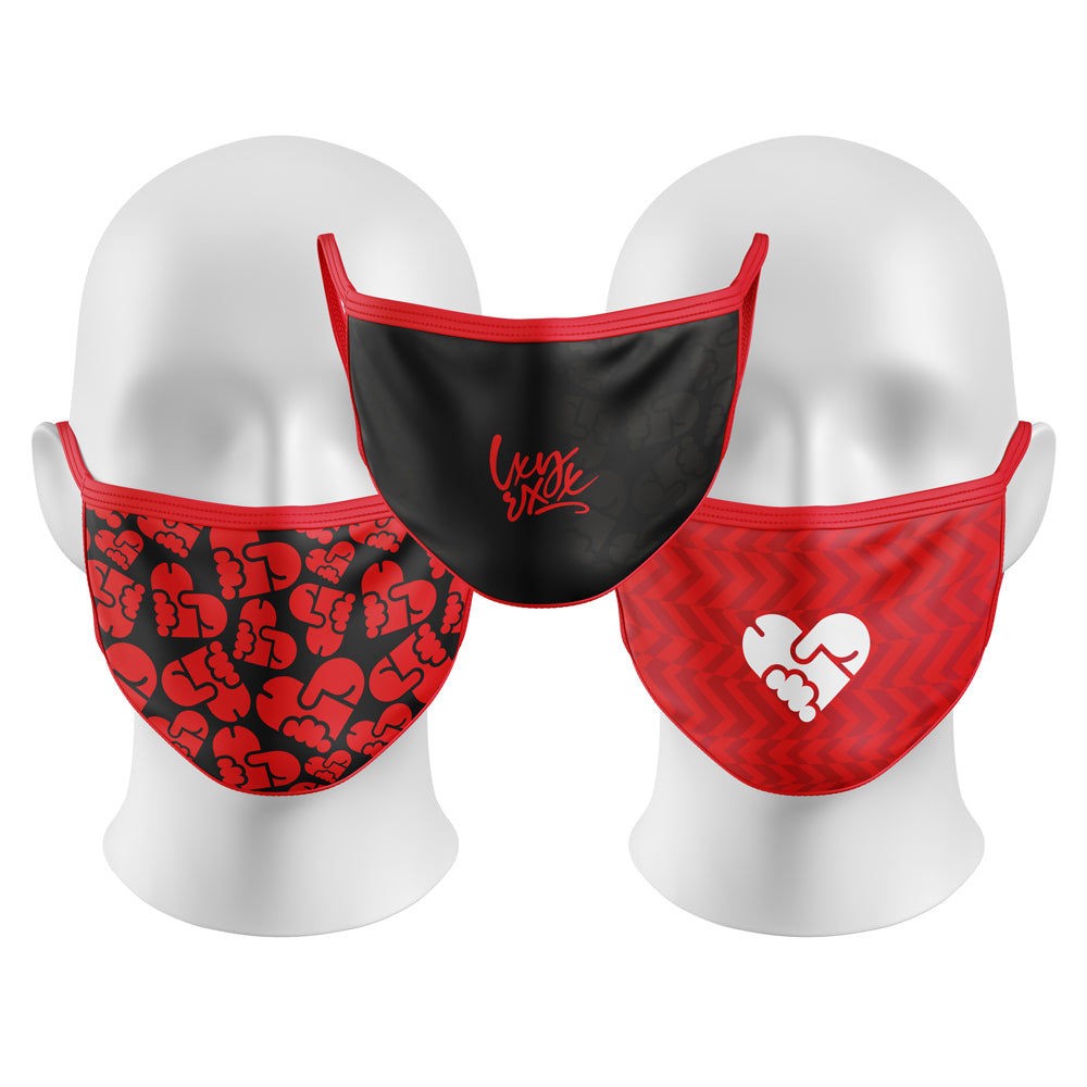 TRIPLE RXX - Limited Face Masks (3er Set)