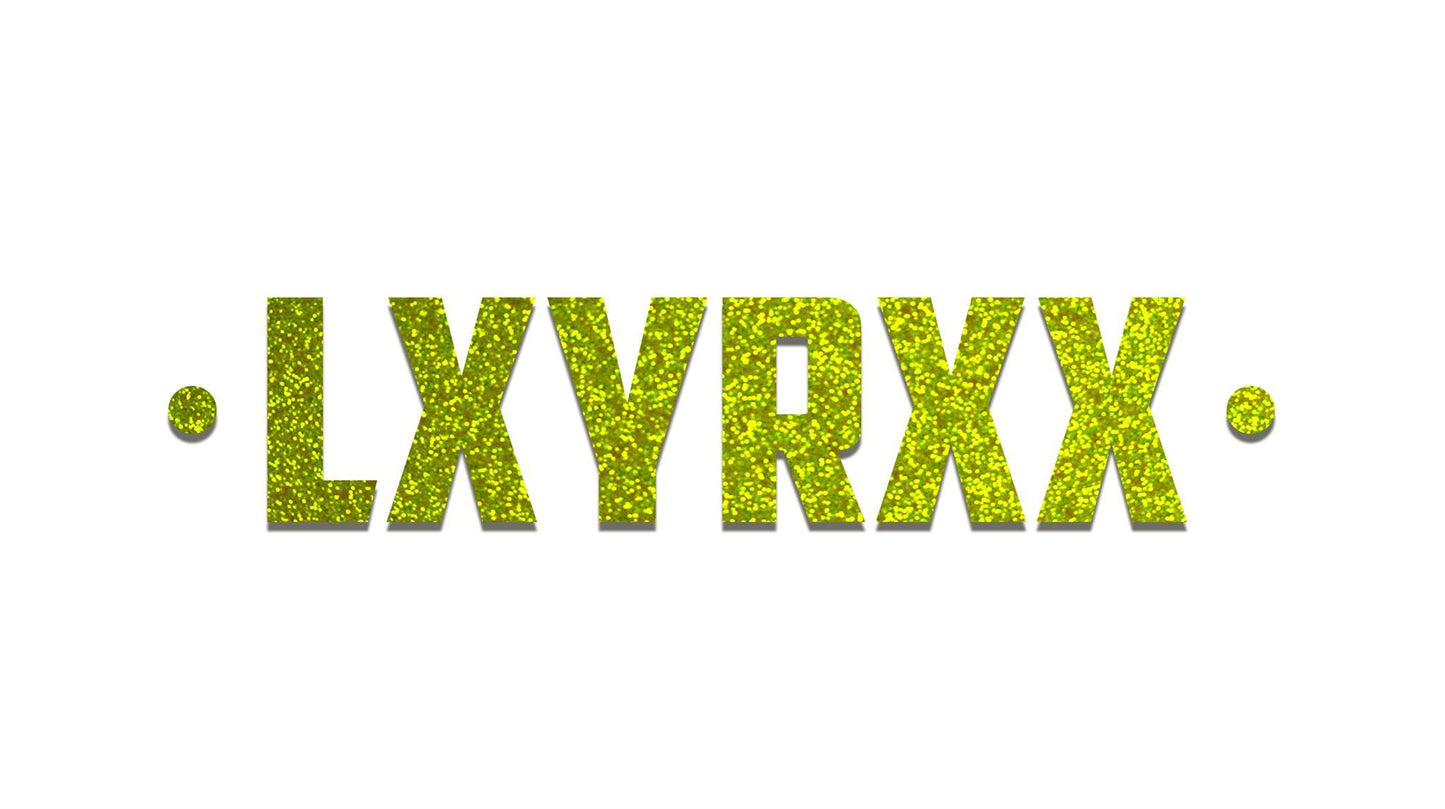 LXYRXX BIG GLITTER - Sticker (27cm)