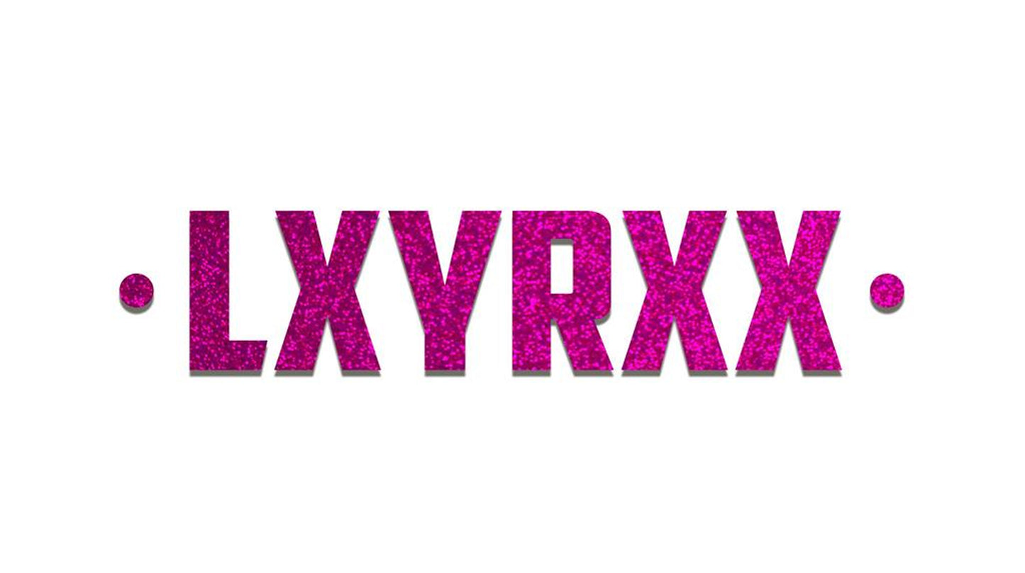 LXYRXX BIG GLITTER - Sticker (27cm)