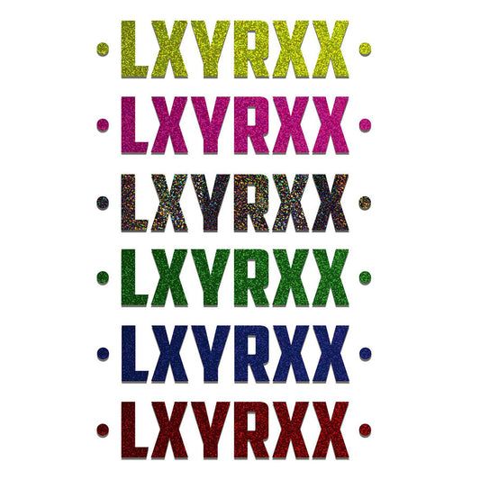 LXYRXX BIG GLITTER - Sticker (27cm)