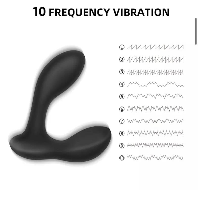 Brett Prostate Massager Remote Control USB Liquid Silicone