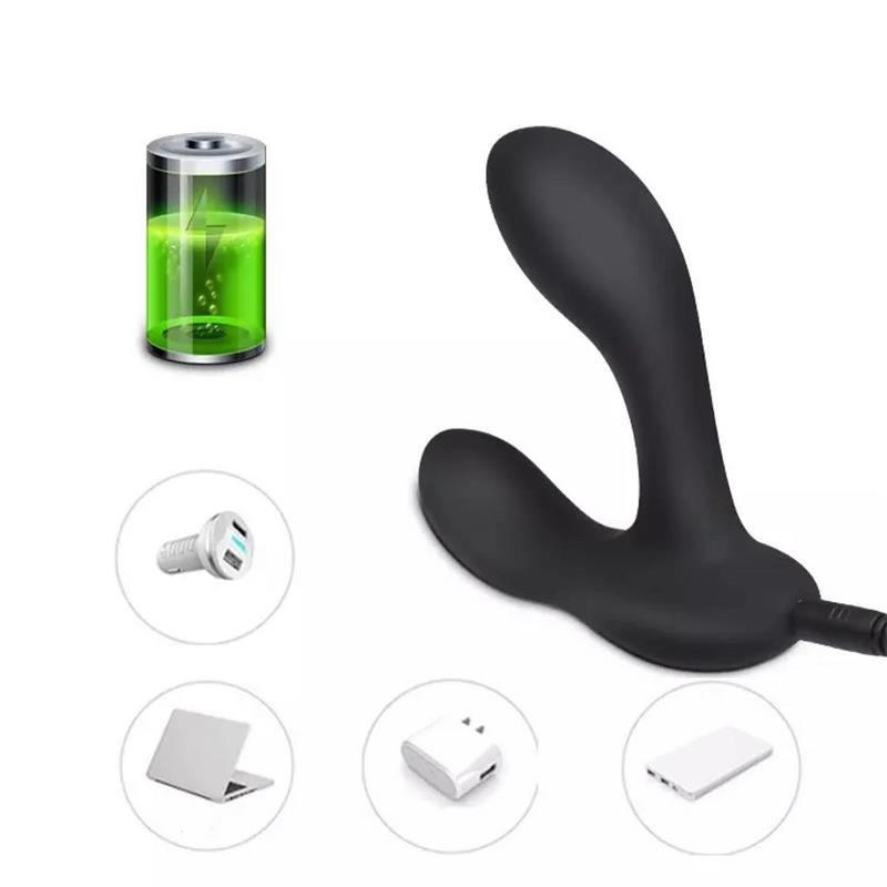 Brett Prostate Massager Remote Control USB Liquid Silicone