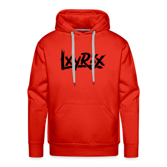 LXYRXX BRUSH BLACK - Daily Hoodie - Rot