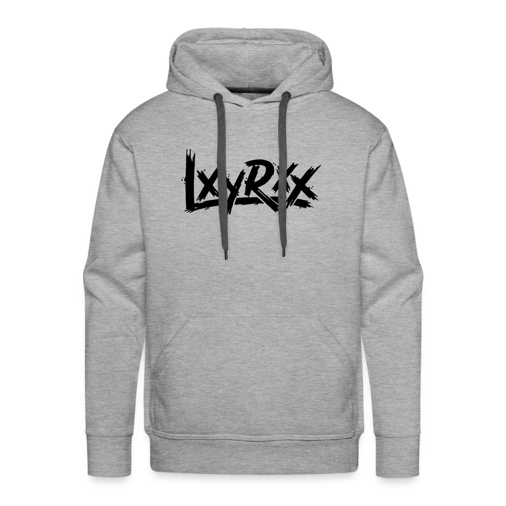 LXYRXX BRUSH BLACK - Daily Hoodie - Grau meliert