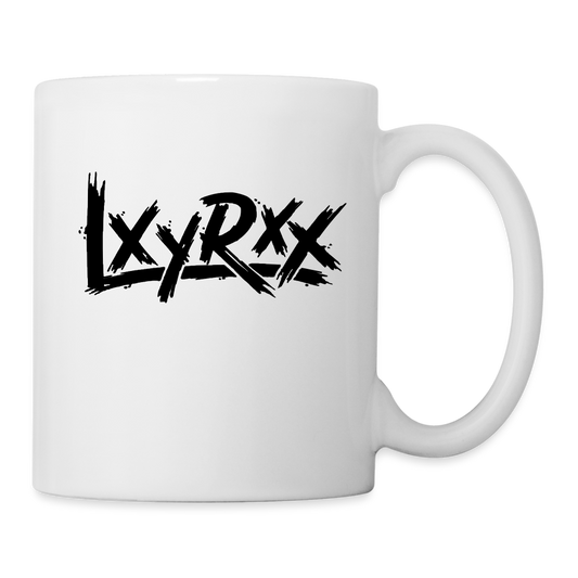 LXYRXX BRUSH BLACK - Keramiktasse - Weiß