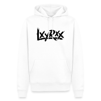 LXYRXX BRUSH BLACK - Daily Hoodie - Weiß