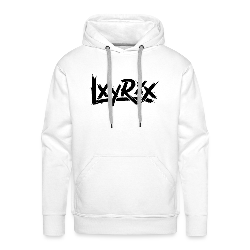 LXYRXX BRUSH BLACK - Daily Hoodie - Weiß