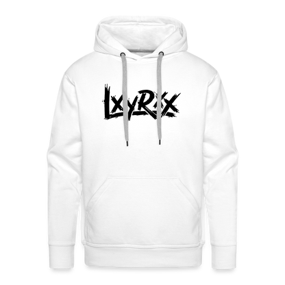 LXYRXX BRUSH BLACK - Daily Hoodie - Weiß