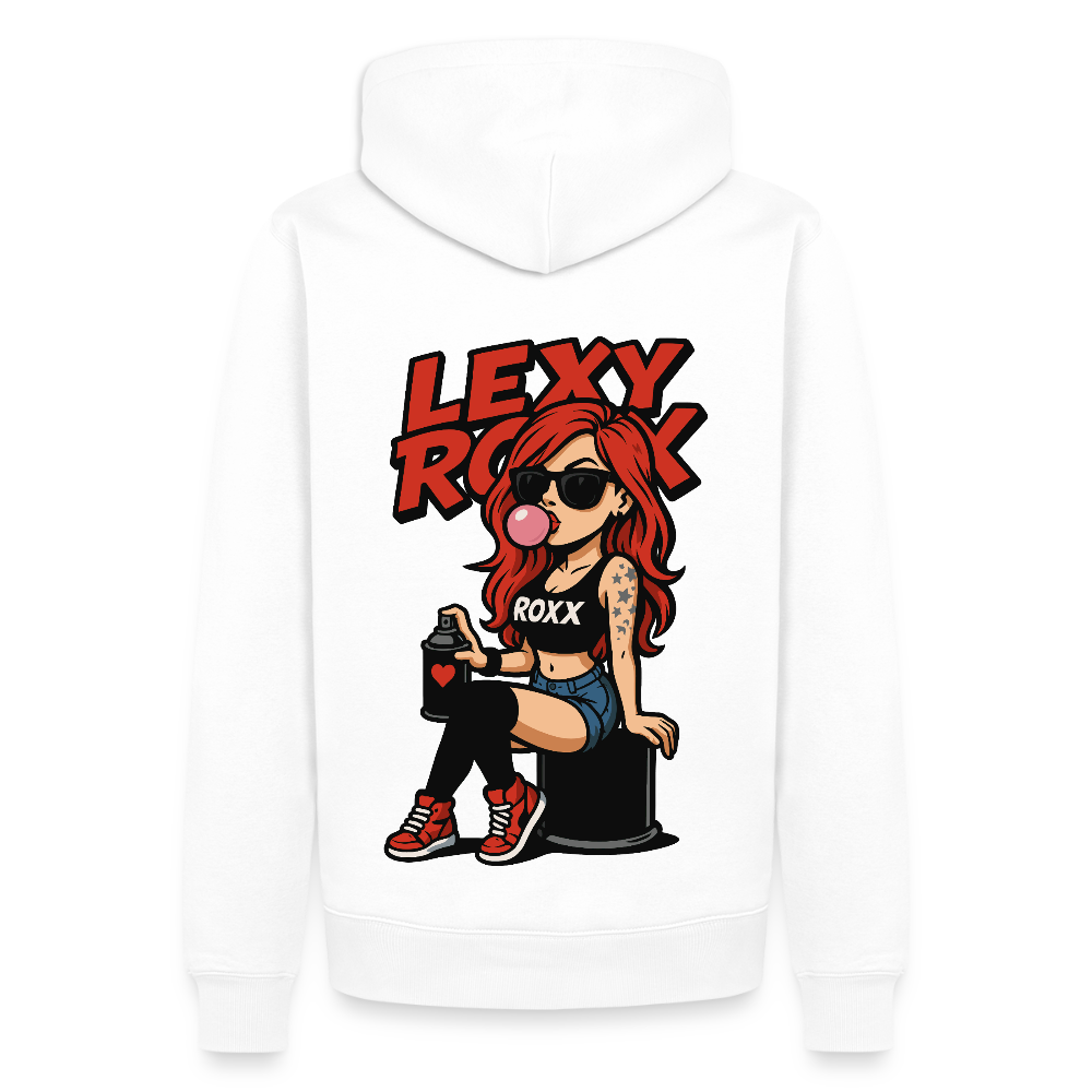 BUBBLEGUM - Daily Hoodie (Backprint) - Weiß