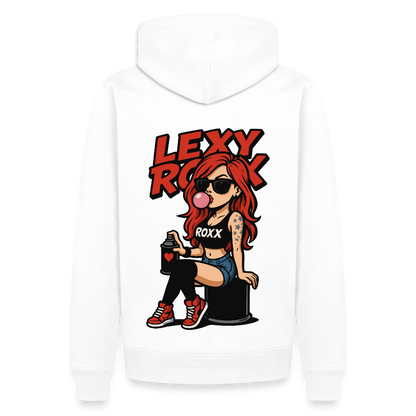 BUBBLEGUM - Daily Hoodie (Backprint) - Weiß