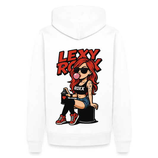 BUBBLEGUM - Daily Hoodie (Backprint) - Weiß