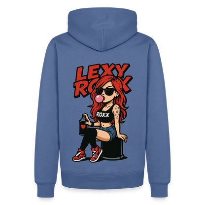 BUBBLEGUM - Daily Hoodie (Backprint) - Taubenblau