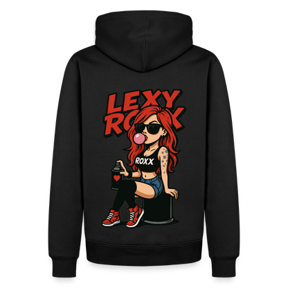 BUBBLEGUM - Daily Hoodie (Backprint) - Schwarz