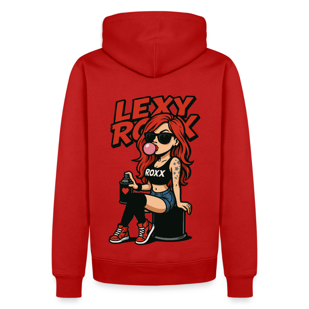 BUBBLEGUM - Daily Hoodie (Backprint) - Rot