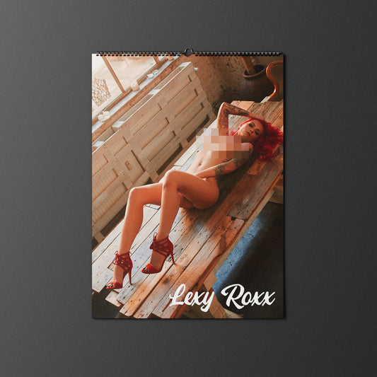 LEXY ROXX - Premium Wandkalender 2019