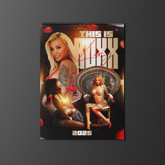 LEXY ROXX - Premium Wandkalender 2025
