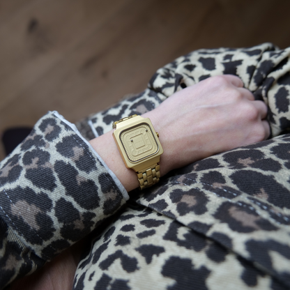 SQUARE GOLD - Unisex Uhr