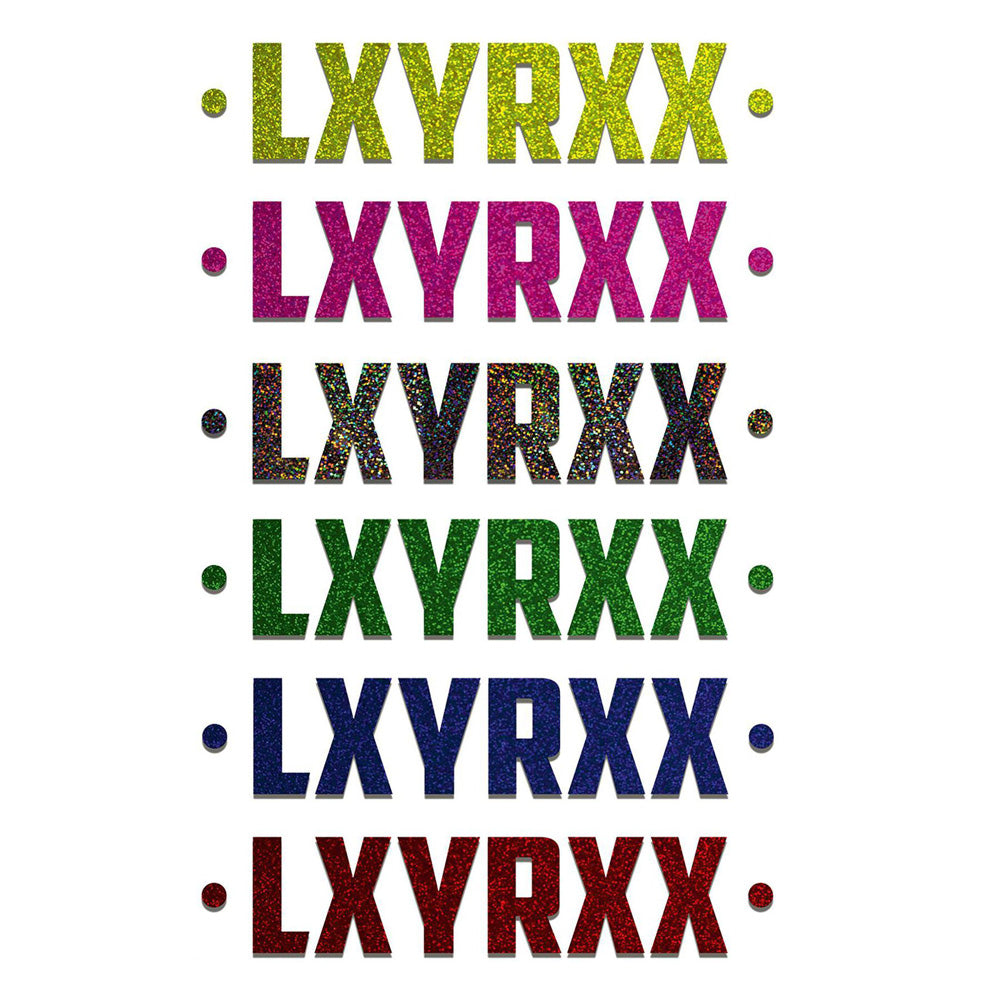 LXYRXX BIG GLITTER - Sticker (27cm)