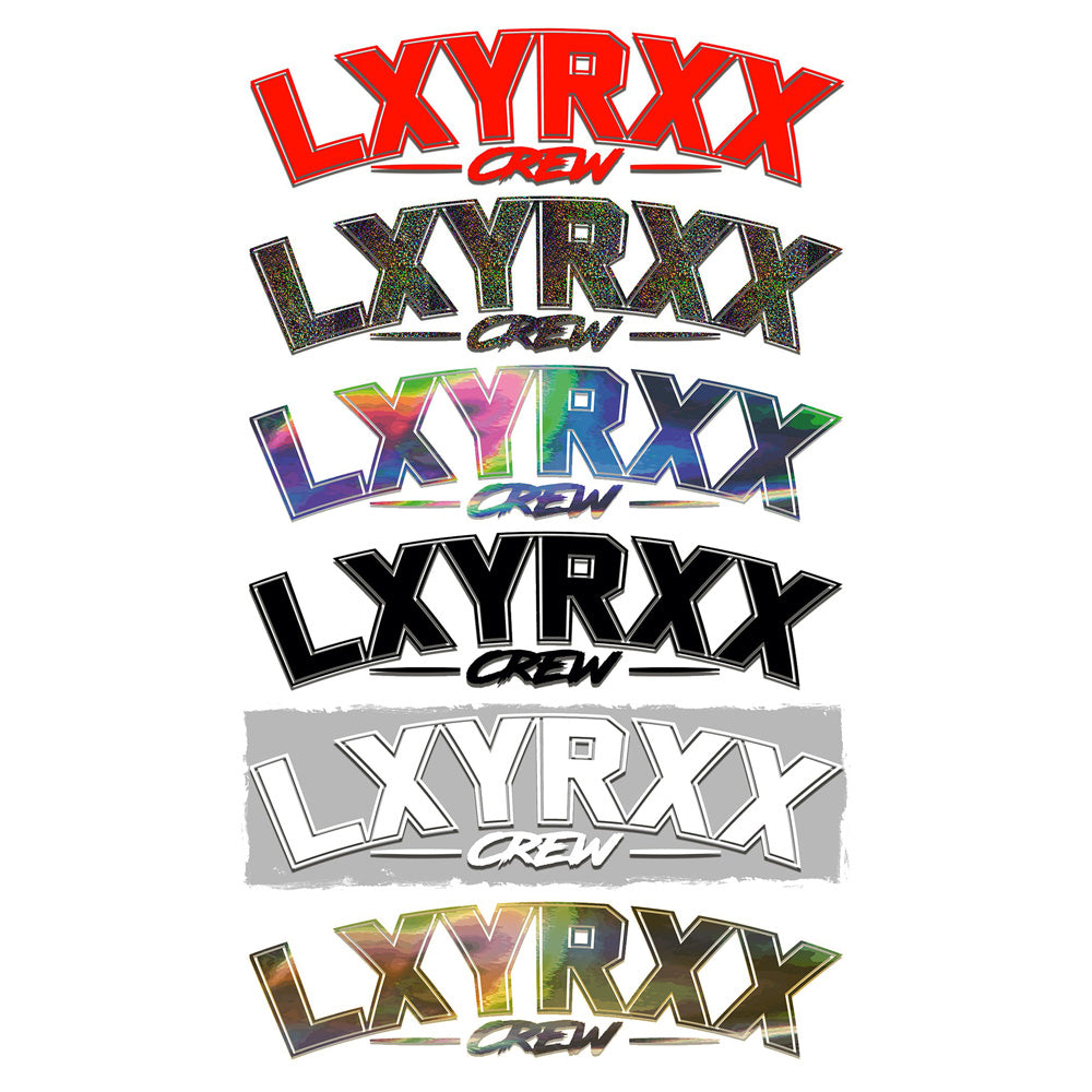 LXYRXX CREW - Sticker (60cm)